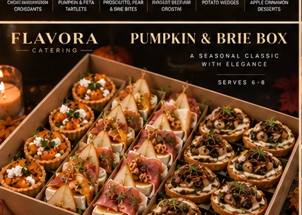 FLAVORA Pumpkin and Brie Box