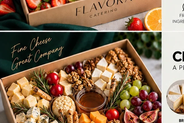 FLAVORA Fruit and Cheese Boxes