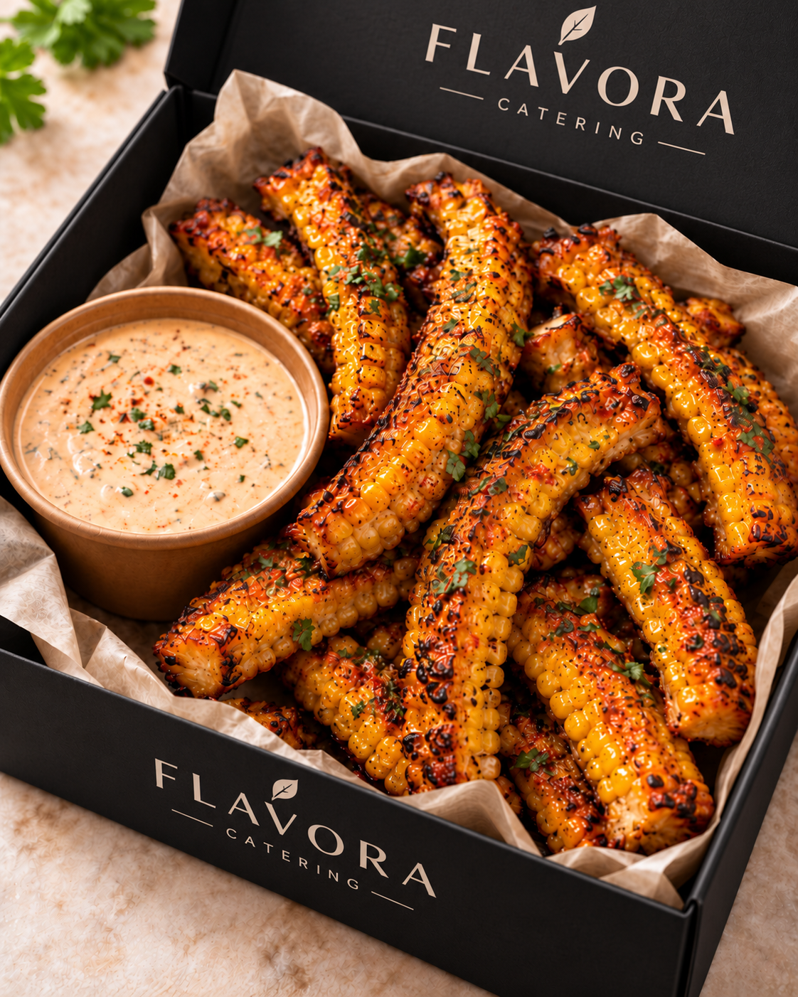 FLAVORA Grilled Corn Ribs Box