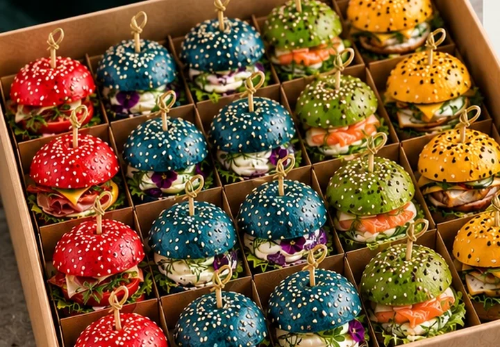 FLAVORA Mini Burgers Box