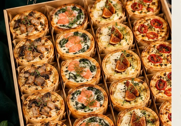 FLAVORA Mini Quiche Box